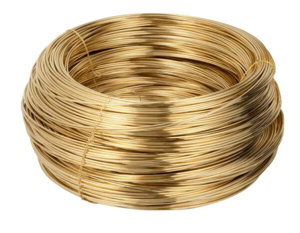 ASTM H EN Soft Temper C2680 C2600 Brass Wire Mesh Strip Sheet / Brass Coil H62 Copper Ingot Wire Brass Oval Round Flat Wire