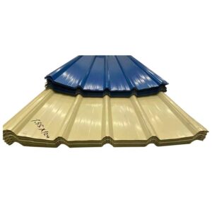 High Strength best price 16 gauge 0.5mm PPGL Ral 9014 1000MM 2M 4M corrugated sheet for roofing and walling