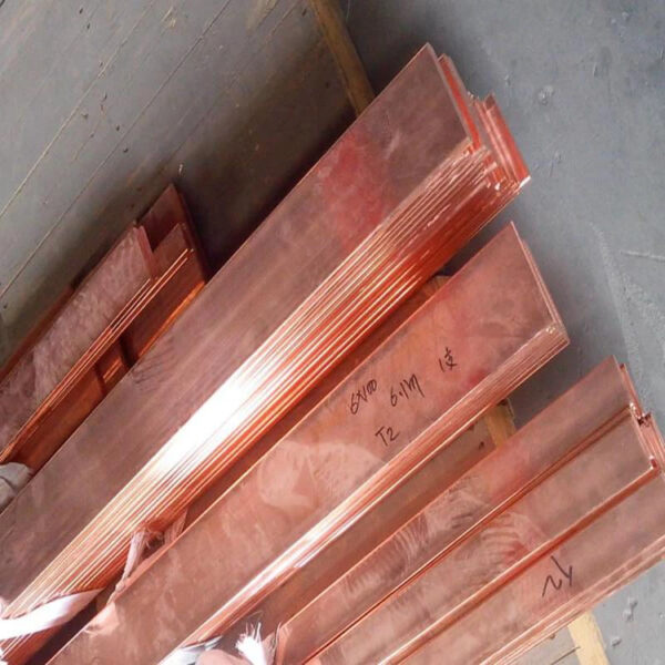 99.9% pure flat copper bar copper busbar grounding copper flat bar