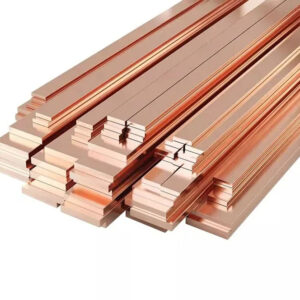 99.9% pure purple solid flat ground rods squared wire earthing Brass copper tin coated bus bar/bars price per kg