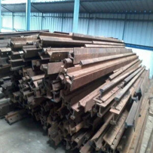 HSM 1/2 METAL SCRAPS USED RAILS STEELS IRON FOR SALE