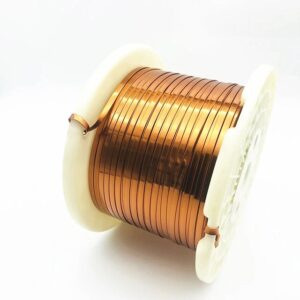 AIW 220 5mm high temperature flat rectangular enameled copper wire for vehicle