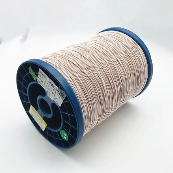 Custom Factory Price USTC White Silk Covered Round Enameled Copper Litz Wire