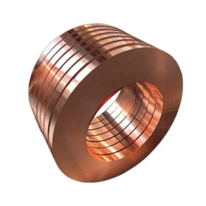 red Copper Strip Coil For Transformer