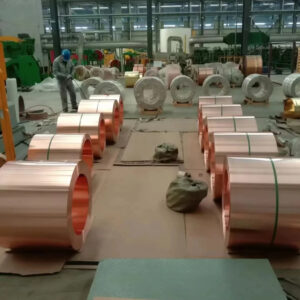 0.55mm thickness Battery Copper Strip Manufacturer Copper sheet Coil / Copper Tape