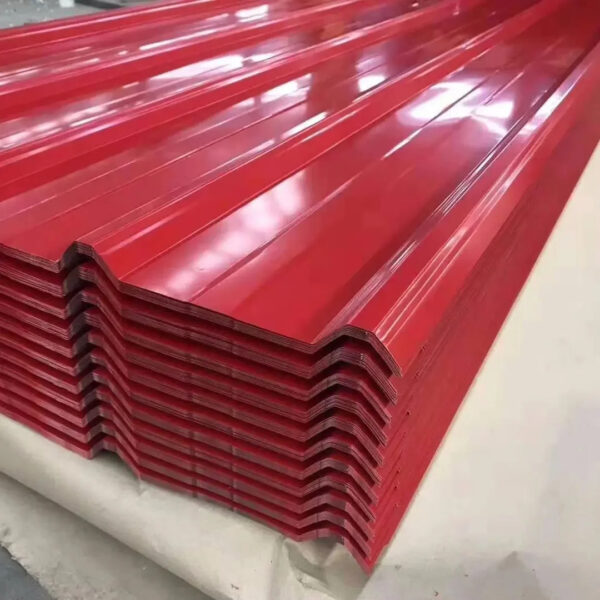 Top Quality Corrugated Profiled Color Steel Roof Trapezoidal Prepainted Metal Roofing Sheet - Image 2