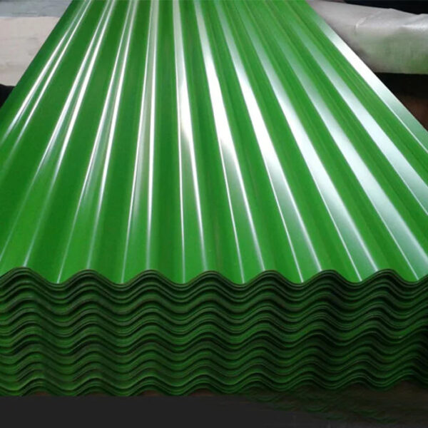 Brick Red Corrugated Steel Roofing Sheet Roofing Sheets Red Wine Color Ppgi Roofing Sheet - Image 2