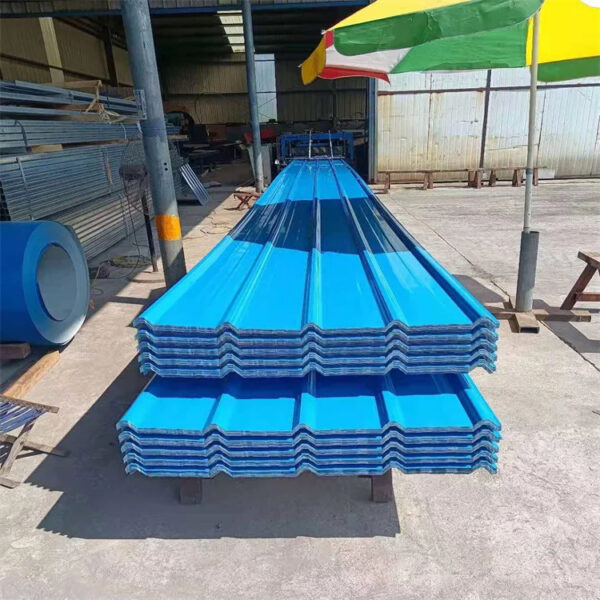 Galvanized corrugated steel sheet coil color coated corrugated roofing sheet for building - Image 2