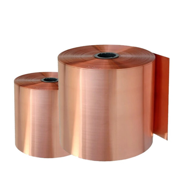 12um High frequency characteristic rolled copper foil copper strips( AT HFR) the treated surface is reddened Lower roughness - Image 2