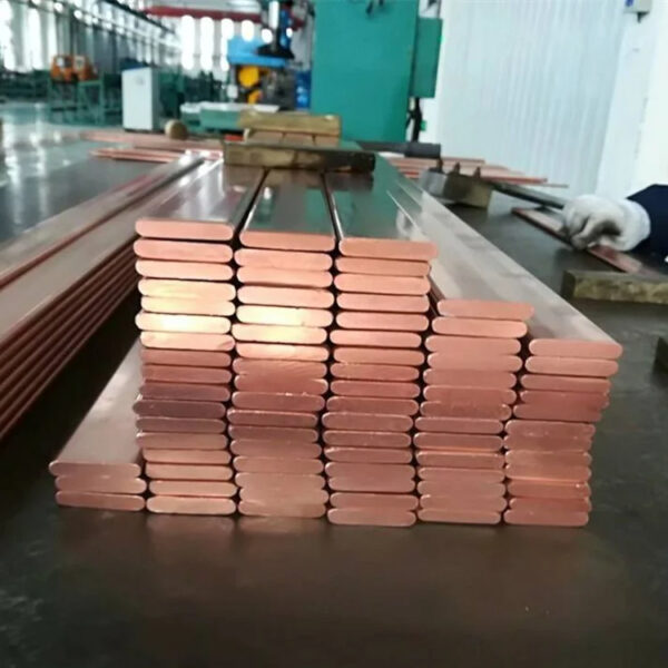 99.9% pure flat copper bar copper busbar grounding copper flat bar - Image 2