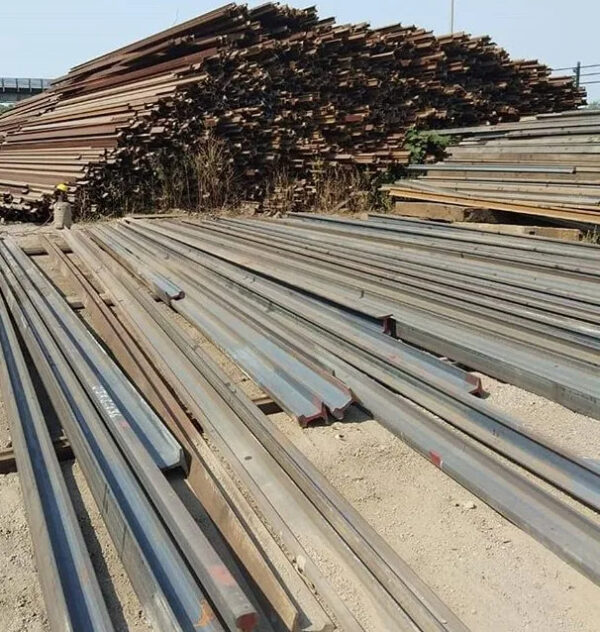 Quality Used Rail Scrap HMS 1 2 Scrap/HMS 1&2 Used Railway Track in Bulk Used Rail Steel Scrap For Sale - Image 2