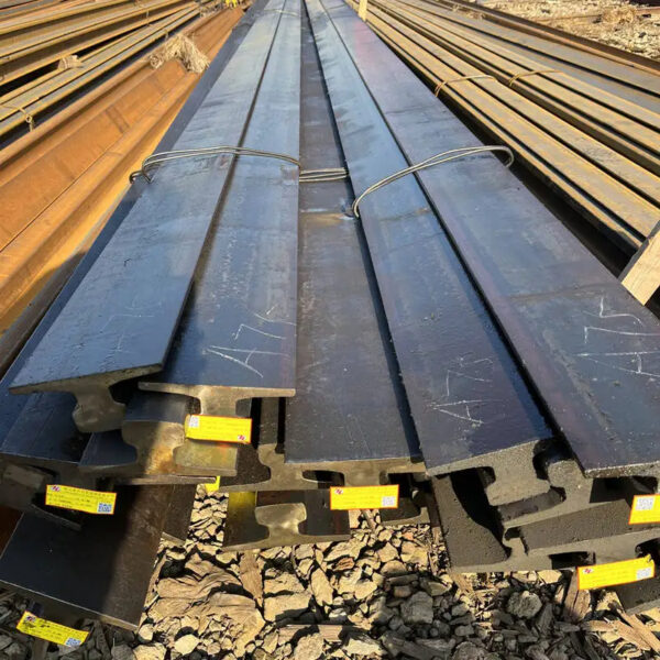 Q235b Crane Rail Iron Profile Processing Train Used Rail Railway Track Railroad Steel Rails Railway for Building - Image 2