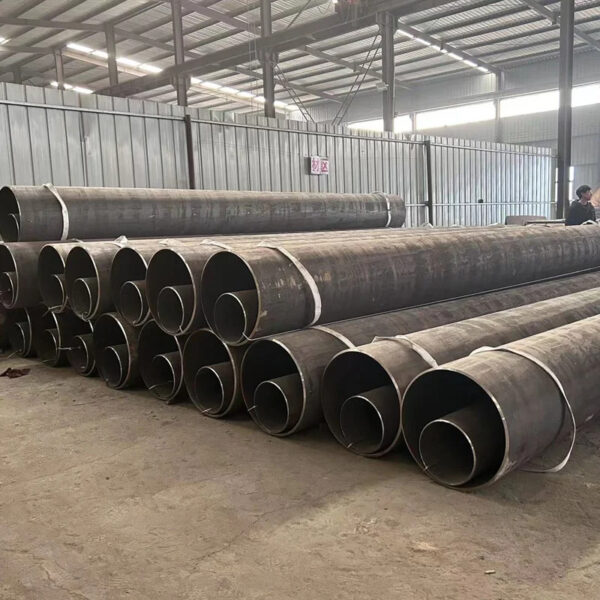 API 5L X42 X52 X56 X60 X70 Large Diameter SSAW Spiral Steel Pipe Piles round Section GS Certified for Water Oil Gas Applications - Image 2