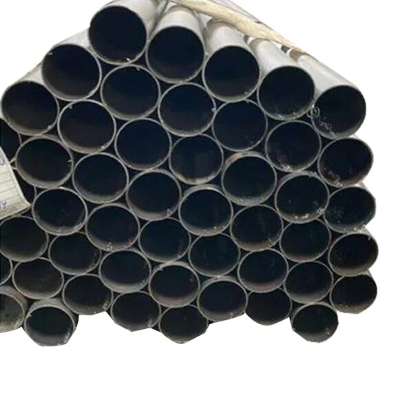 Factory direct carbon steel pipe 6 meters precision welded steel pipe round ERW black carbon steel pipe tube - Image 2