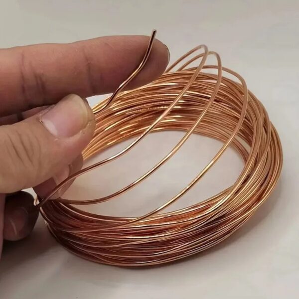 black blue electric wire 450/750v brass single bare copper conductor electrical 7 stranded copper wire - Image 3