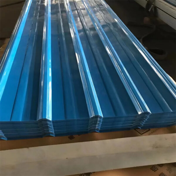 Top Quality Corrugated Profiled Color Steel Roof Trapezoidal Prepainted Metal Roofing Sheet - Image 3