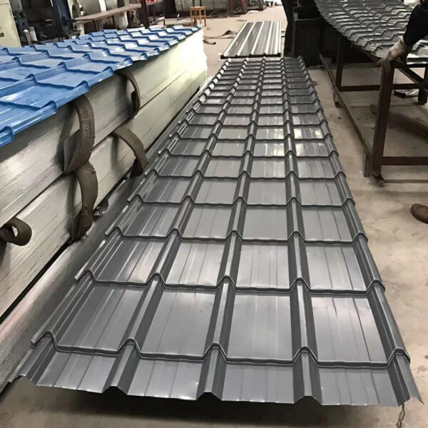 Corrugated Metal Roofing 14 Gauge 0.45mm Zinc Roof Galvanized Steel Sheet - Image 3