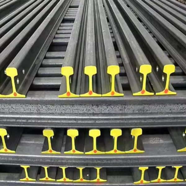 Steel Rails Track 55Q Q235 R50 65 light heavy Rails Train Hot rolling used guard railroad tubular steel railing - Image 3