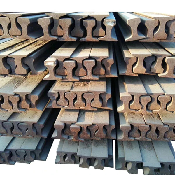 Q235b Crane Rail Iron Profile Processing Train Used Rail Railway Track Railroad Steel Rails Railway Scrap Metal for Building - Image 3