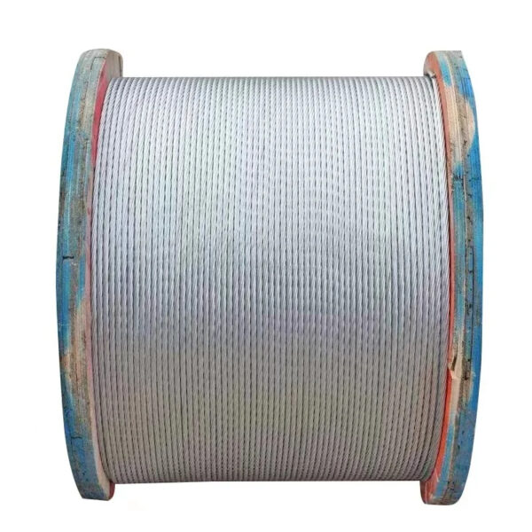 1100mcm Acsr Conductor Curlew Bare Aluminum Galvanized Steel Wire/ Aluminum Clad Steel Wire Solid - Image 3