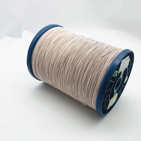 Custom Factory Price USTC White Silk Covered Round Enameled Copper Litz Wire - Image 3