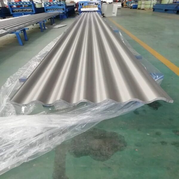 High Strength best price 16 gauge 0.5mm PPGL Ral 9014 1000MM 2M 4M corrugated sheet for roofing and walling - Image 4