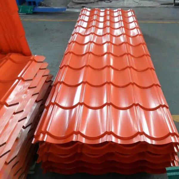 Top Quality Corrugated Profiled Color Steel Roof Trapezoidal Prepainted Metal Roofing Sheet - Image 4