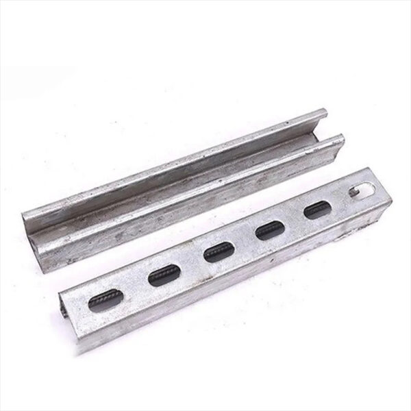 Manufacturer Hot Selling Galvanized Steel Unistrut Strut C Profile rail Channel Dimensions Factory - Image 4