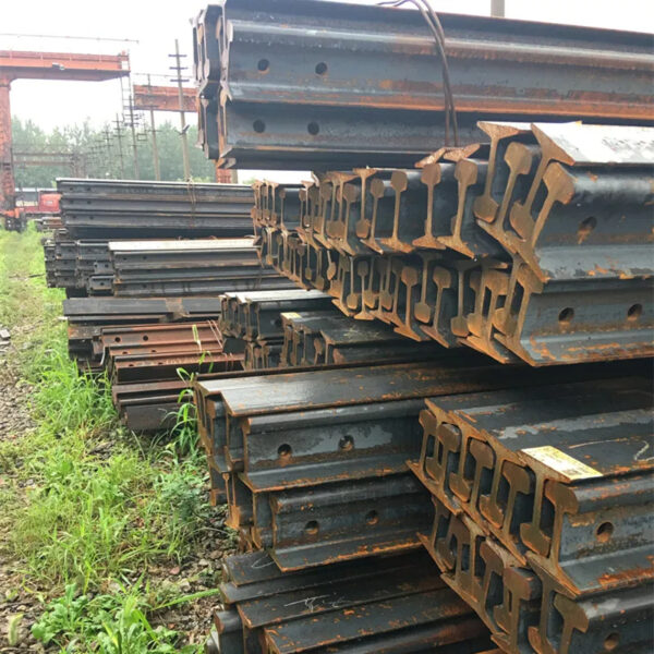 Q235b Crane Rail Iron Profile Processing Train Used Rail Railway Track Railroad Steel Rails Railway for Building - Image 4