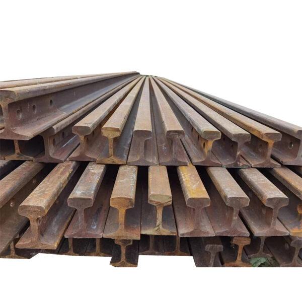 Q235b Crane Rail Iron Profile Processing Train Used Rail Railway Track Railroad Steel Rails Railway Scrap Metal for Building - Image 4