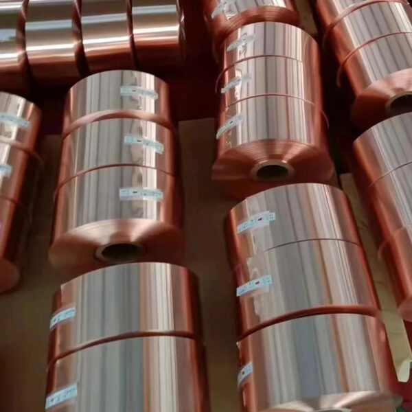 0.55mm thickness Battery Copper Strip Manufacturer Copper sheet Coil / Copper Tape - Image 4