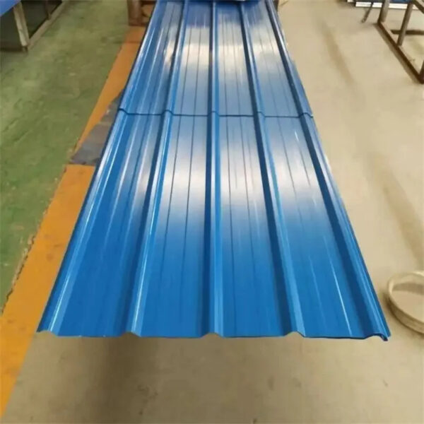 Top Quality Corrugated Profiled Color Steel Roof Trapezoidal Prepainted Metal Roofing Sheet - Image 5