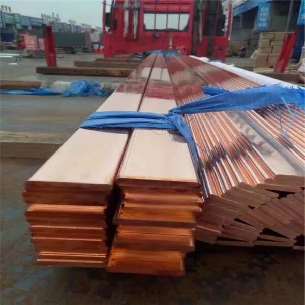 99.9% pure flat copper bar copper busbar grounding copper flat bar - Image 5