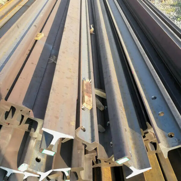 Q235b Crane Rail Iron Profile Processing Train Used Rail Railway Track Railroad Steel Rails Railway for Building - Image 5