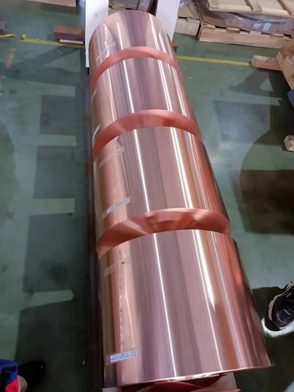 0.55mm thickness Battery Copper Strip Manufacturer Copper sheet Coil / Copper Tape - Image 5