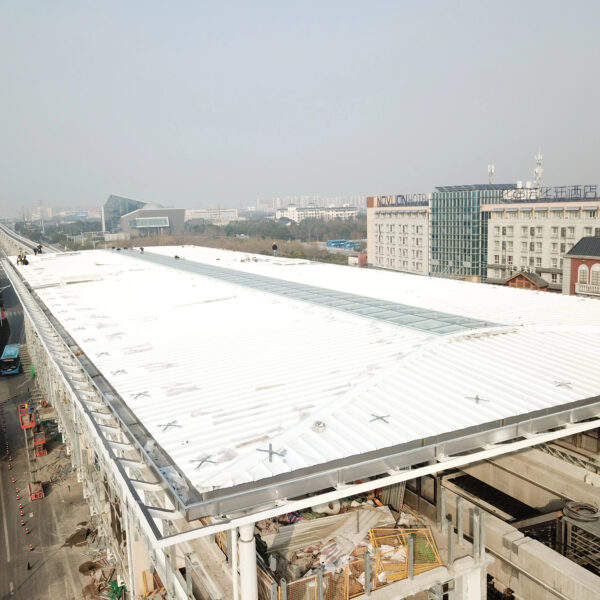 Prefabricated Steel Structure Workshop Building Of High Speed Train Station Steel Railway Station - Image 6