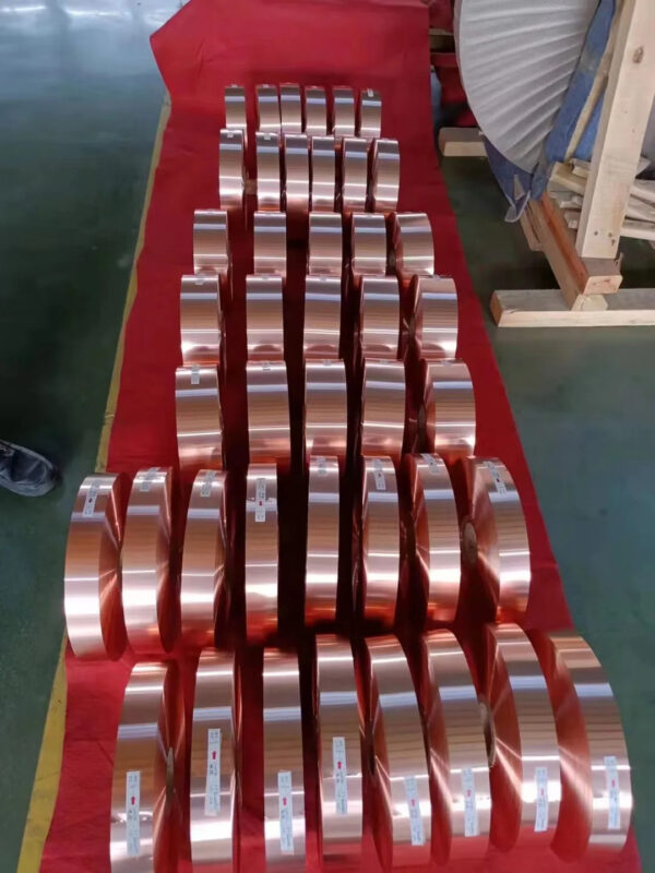 0.55mm thickness Battery Copper Strip Manufacturer Copper sheet Coil / Copper Tape - Image 6