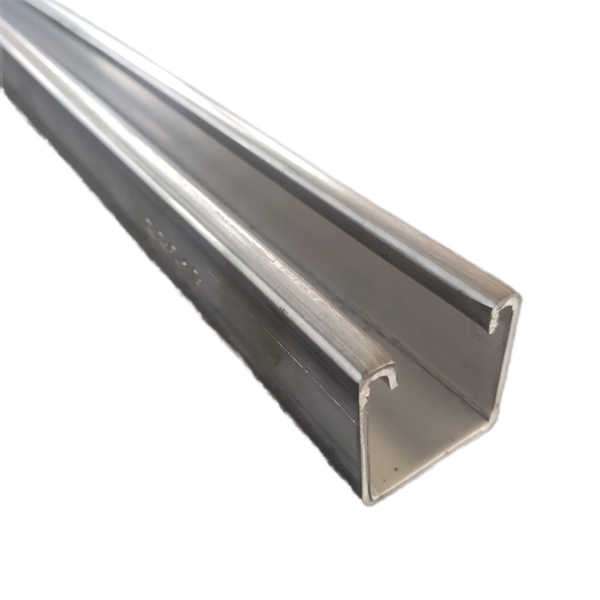 Adequate weight non alloy rail strut channel l .5mm 1" 75*40 50x25 50x50 41x41 gi c channel unistrut bracket