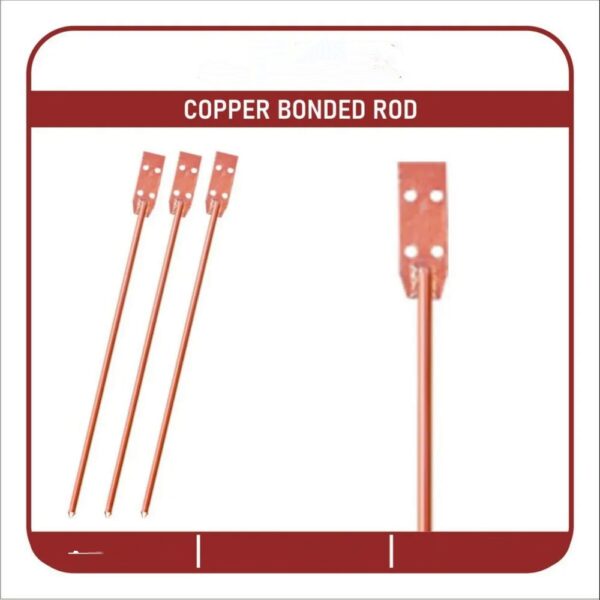 Copper Bonded Earthing Rod Size (Metre) 1-3 - Image 2