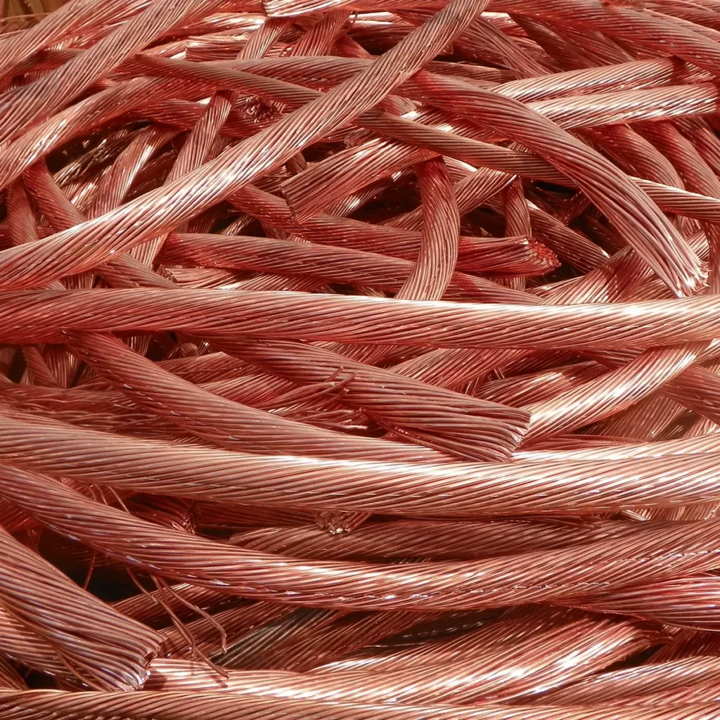 Wholesale USA 99.95% Pure Bright Copper Wire Scrap Bulk Industrial Use Custom Brand 25 Tons MOQ