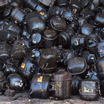 Metal AC/Fridge Compressor Scrap For Sale