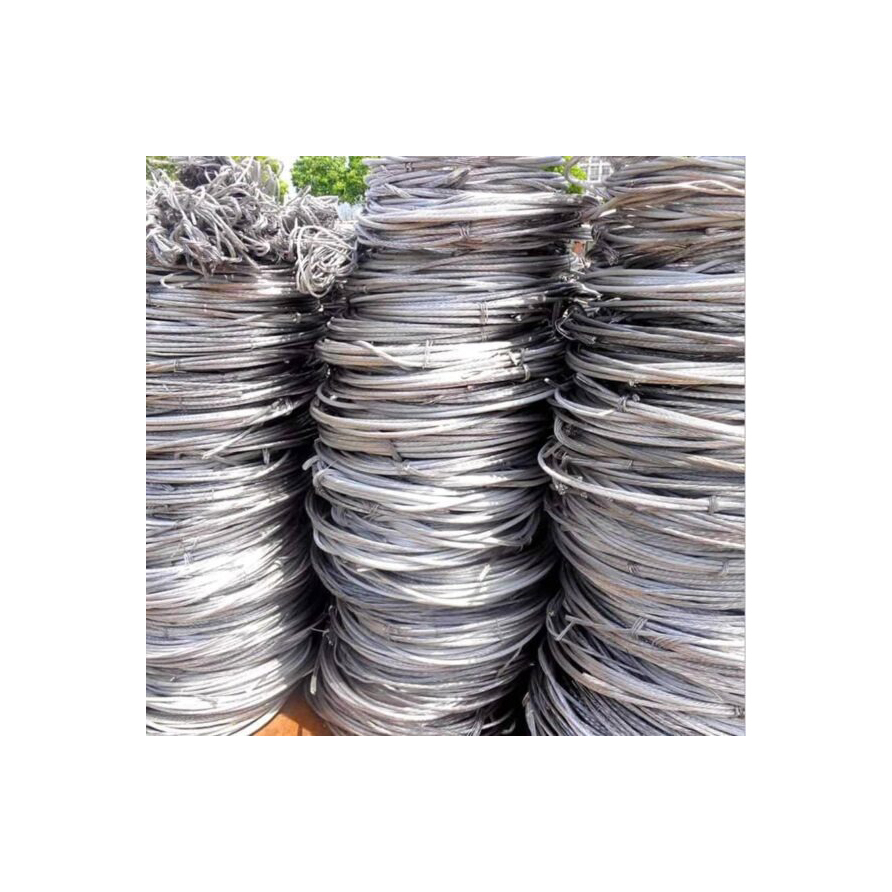 High Purity 99.95%-99.99% Industrial Grade Aluminum Wire Scrap for Recycling and Metal Recovery