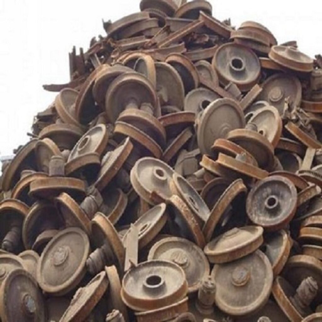 100% Pure Steel Iron Rods Scrap Used Rails From Scrap Yard HMS Clean 0.5 Meters for Sale