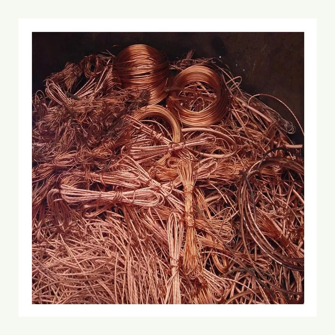 Copper Wire Scrap 99% Grade a High-quality US Origin Industrial Metal Bulk Red Bright Copper Wire - Image 2
