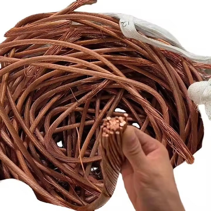 Raw Copper Wire Scrap 99.99% Purity High Quality Hot Selling Factory Wholesale Bulk Best Conductivity Copper Electrical - Image 6