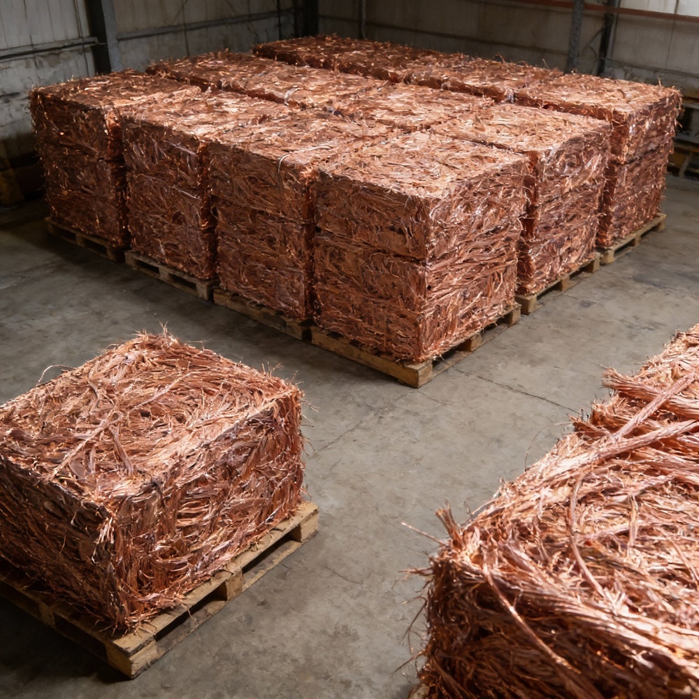 High Purity Copper Wire Scrap Clean Bright Copper Wires Ready for Recycling Metal Recovery and Export Grade Industrial Supply
