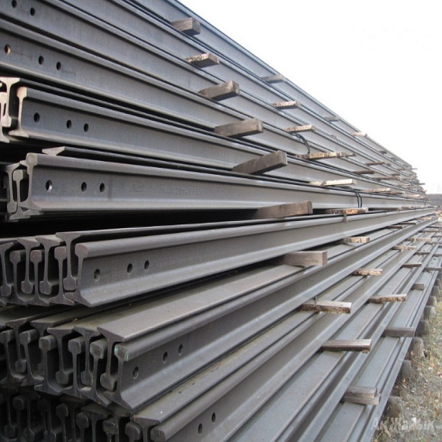 Buy HMS 1 & 2 Ferrous Steel Shredded Scrap Metal R50/R65 Used Rails for Re-Rolling Export Worldwide Best Price in Stock