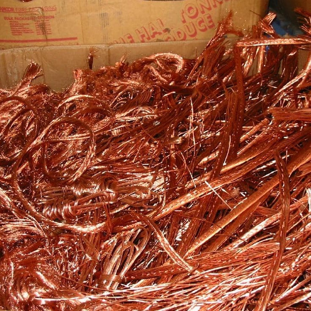 Clean Sorted 99.95% Purity Copper Wire Scrap Industrial Grade UK Origin Factory Direct Bulk Sale for Electrical Metal Recovery