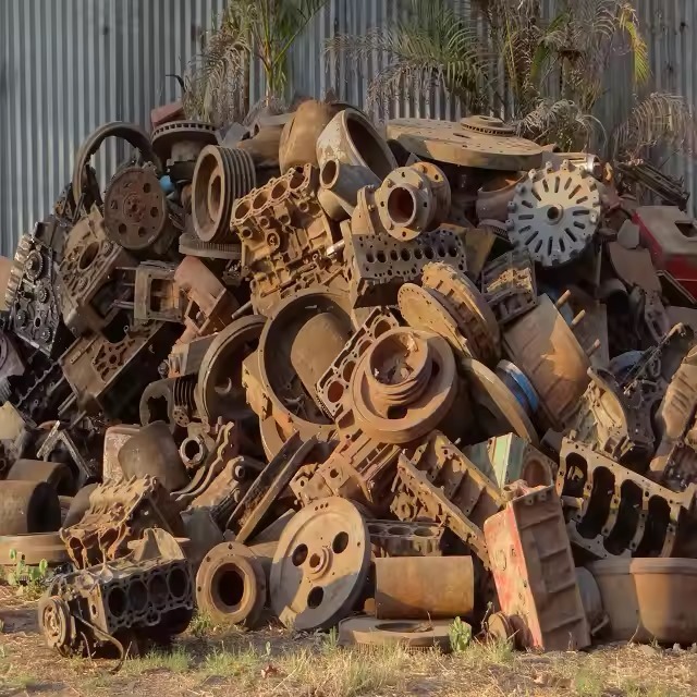 Cast Iron HMS 1 Scrap High Quality 99% Fe Content 20kg UK Origin Heavy Melting for Steelmaking Industrial Recycling All Model - Image 3