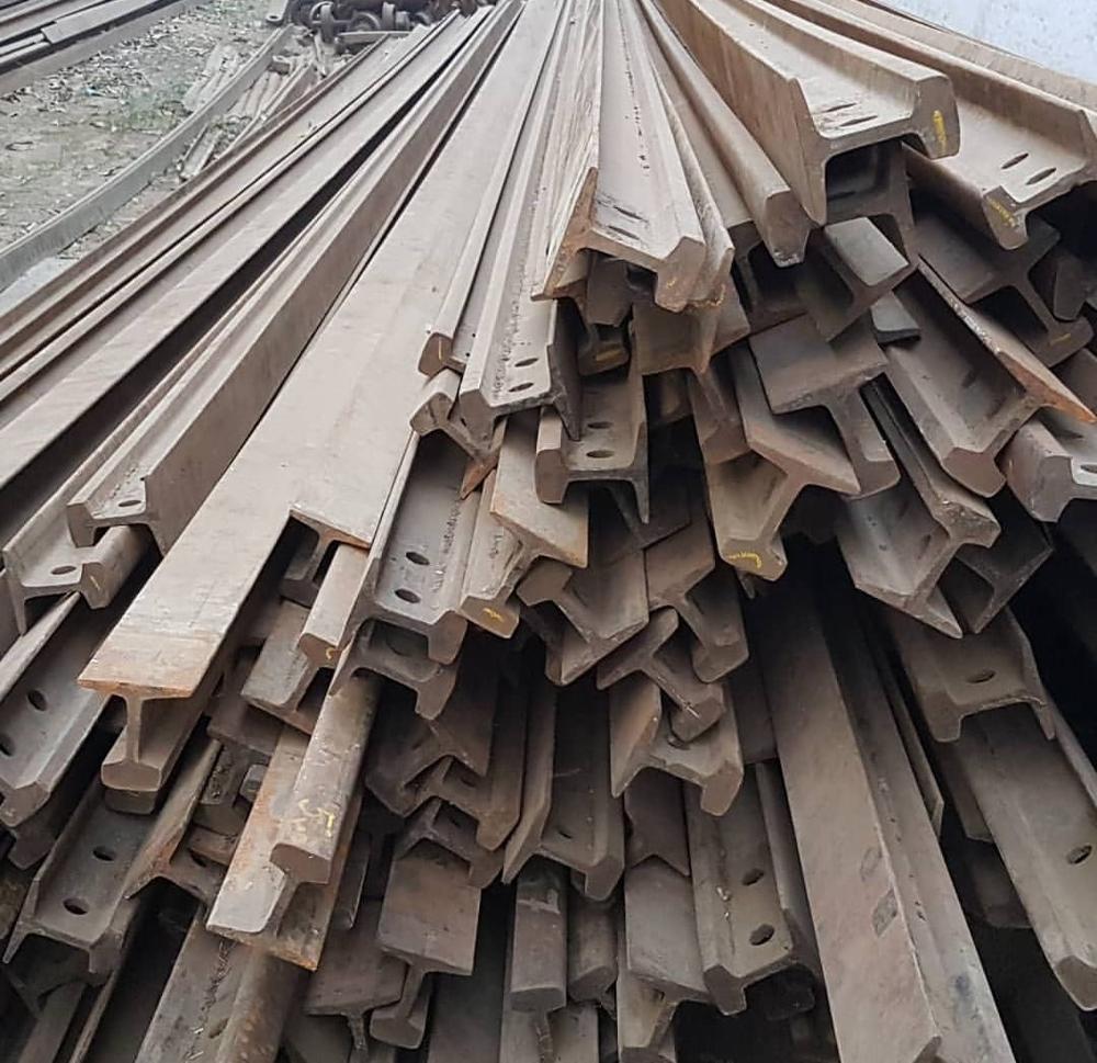Buy HMS 1 & 2 Ferrous Steel Shredded Scrap Metal R50/R65 Used Rails for Re-Rolling Export Worldwide Best Price in Stock - Image 3